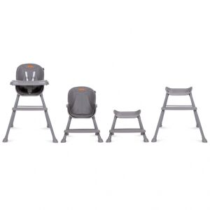 Kidwell Eatan 4in1 Convertible High Chair: High Chair, Booster Seat, Low Chair - High Chair