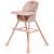 Kidwell Eatan 4in1 pretvorljiva stolica za hranjenje #ružičasto-smeđa
 102437502