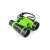 Bigjigs Toys Binoclu de jucărie verde și negru pentru copii