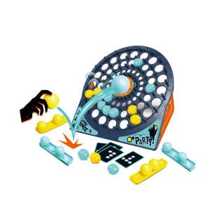 Game Bounce - Eye point, hit point Bufnitel - joc de familie pentru 2-4 jucători, cu bile și tablă de țintă - Jocuri de îndemânare în aer liber