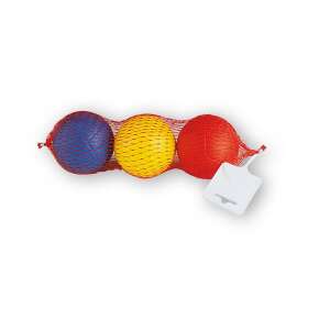 Set of 3 Superpalle foam balls, 7 cm, in blue, yellow and red colors, by Androni Giocattoli - Androni
