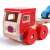 BIGJIGS Toys fa autószállító kamion 4 kisautóval, multicolor, 29 x 15 x 8,5 cm 102439073