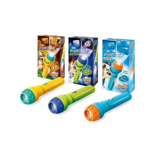 Buki Mini Projektor 3 különböző témával: Állatok, Űr, Óceán