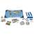 Buki Magnetic World Map Educational Game for Kids, 70x38 cm, Contents