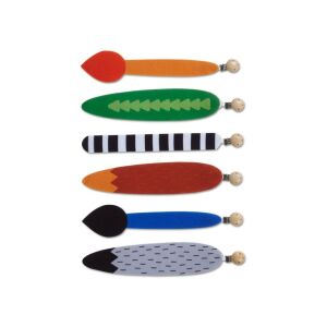 Vidám Állatfarkak Játék - Set of 6 colorful animal tails for kids to play catch - Nonbrand Developmental Toy for Preschooler