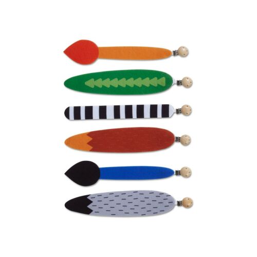 Vidám Állatfarkak Játék - Комплект от 6 цветни животински опашки за деца за игра на гоненица