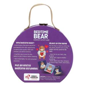 Cutia jocului Bedtime Bear, un joc de ritual de culcare pentru copiii cu vârsta de 3-7 ani, de la Chalk & Chuckles - Nonbrand Jocuri si jucarii educative