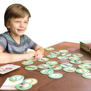 Chalk & Chuckles - Járművek Látásfejlesztő Játék - 2-4 Játékos