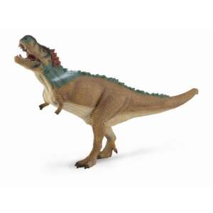 Collecta T-Rex dinosaur figure, brown, green, realistic, movable jaw - Figure