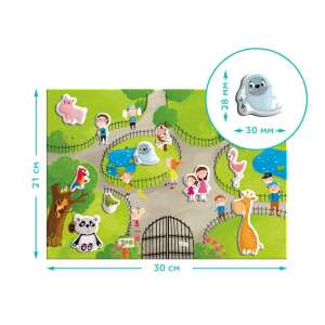 Dodo - Mágneses Állatkert Játék - 35 Elemes