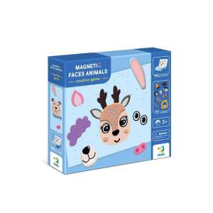 Dodo - Mágneses Állatfejek Kreatív Játék - 77 elem