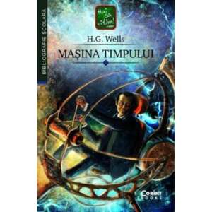 Машината на времето от Х.Г. Уелс, класически роман на научна фантастика за пътуване във времето - Книга