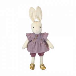 Lalka królik Sidonie w fioletowej sukience i złotych butach, Egmont Toys - Interaktywna gra dla dzieci, LEGO DUPLO, Indiański namiot, Gra rozwojowa dla małych dzieci, Interaktywny pluszak i Plusz