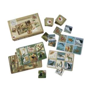 Egmont Toys Bingo Animals game, a fun and educational game for kids ages 3-6, featuring 6 different animal themes and 36 cards - Developmental Toy for Toddler