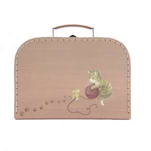 Creativ impletit játék, Egmont Toys, розово куфарче с котка и мишка - Игра за развитие за ученици