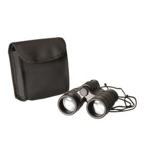 Egmont Toys binoculars for kids, black, with carrying case - Science & Discovery Toy