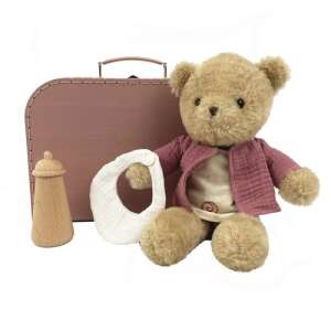 Morrisette plush teddy bear with suitcase, Egmont Toys - Plush Toy