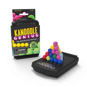 Kanoodle Genius Logic Puzzle Game, 202 Challenges, Portable Brain Workout - Educational Insights