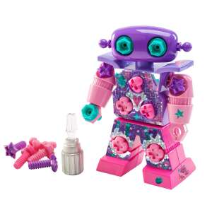 Educational Insights Magic Drill Sparklebot Robot STEM játék gyerekeknek, építsd meg saját robotodat csavarokkal és díszítsd matricákkal - Educational Insights