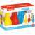 Fisher-Price Mega Bowling Set packaging, showing the bowling pins and ball, suitable for ages 24 months and up