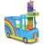 Numberblocks Regenbogen-Zählbus Spielset mit Numberblock Seven Figur auf dem Bus