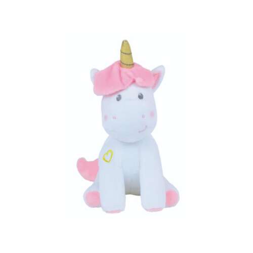 Jemini 19cm plush unicorn rattle toy for babies
