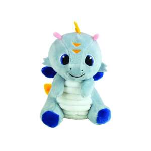 Jemini Leon Dragon plus de pluș, albastru și galben, 17cm - Plușuri interactive