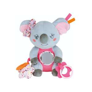 Cally Mimi Koala plush activity toy with mirror, rattle, teether and crinkle paper - Interactive Plush Toy
