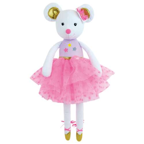 Jemini Musical Plus Ballerina White Mouse plush toy, 40cm, plays music