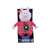 Jemini Plus Peppa Pig jucărie de pluș fosforescentă, 25cm, pijama roz cu stele, în ambalaj