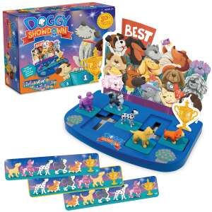 Игра Doggy Showdown от Mindware, логическа игра с пъзели за деца - Логическа игра