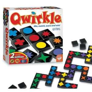 Qwirkle board game box, a strategy game for 2 to 4 players, ages 6 and up - Creative Toy