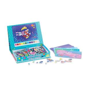 Mermaid Island Sparkle Mosaics magnetisches Fliesenset, inklusive Aufbewahrungsbox, Designkarten und über 300 magnetischen Fliesen - Nonbrand Entwicklungsspiele für Kinder im Kindergartenalter