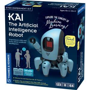 KAI STEM Kit, Artificial Intelligence Robot, Thames & Kosmos, STEM experiment kit for kids, build and program a robot that learns from your gestures and sounds - Nonbrand Interactive Kids' Toy