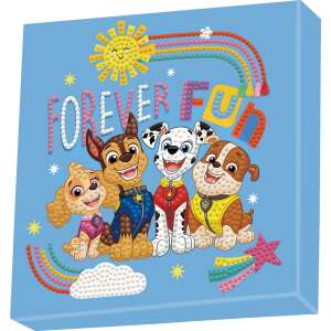Diamond Dotz Dotz Box - Set za izradu slike s dijamantima Paw Patrol, 28x28 cm.