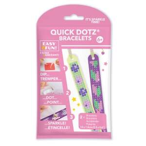 Quick Dotz Bracelets DIY kit, 2 bracelets, easy and fun, 6+ - Jewelry Making Kit