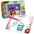 Gabby's Dollhouse Super Desk Edugames tevékenységi asztal rajztáblával és filctollal, a Netflix sorozat szereplőivel