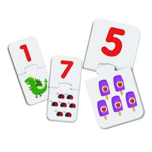 Peppa Pig Number Puzzle Pieces - Learning Numbers with Fun - Developmental Toy for Preschooler