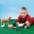 Learning Resources Jumbo Farm Animals, set of 7 farm animal figurines, children playing with the toys