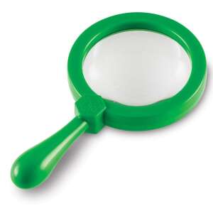 Green Learning Resources Jumbo Magnifier, 4.5x magnification, 20cm, ideal for exploring nature - Learning Resources