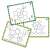 Learning Resources Pattern Block Activity Set, двустранни карти с модели на пчела, рак и костенурка