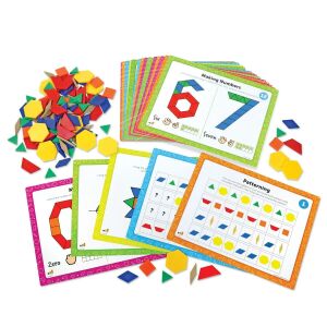 Reihe von Bildungsaktivitäten - Mathematisches Mosaik 146478009 - Entwicklungsspiele für Kinder im Kindergartenalter