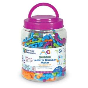 Learning Resources Skill Builders Creator de Litere și Numere Set pentru Clasă, 200 de piese, de la 5 ani - Learning Resources