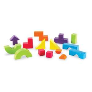 Mental Blox 360 Learning Resources 3D building blocks, colorful blocks for spatial reasoning and critical thinking skills - Logic Game