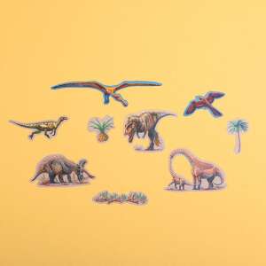 Londji Dinos 100 Matricák, újrafelhasználható matricák gyerekeknek, dinoszaurusz matricák, dinoszaurusz foglalkoztató füzet, dinoszaurusz matricás füzet, dinoszaurusz matricák gyerekeknek, dinoszaurusz matricák kisgyermekeknek, dinoszaurusz matricák óvodásoknak - Londji