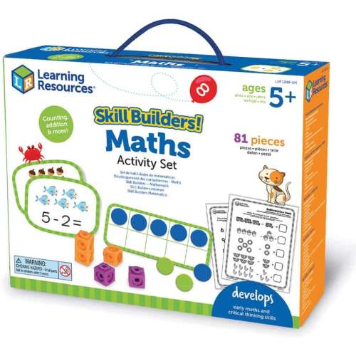 Learning Resources Skill Builders! Mathe-Aktivitätsset, 81 Teile, ab 5 Jahren
