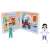 Melissa & Doug Magnetivity Krankenhaus Bauen Spielset, zwei Figuren und ein Krankenzimmer mit einem CT-Scanner
