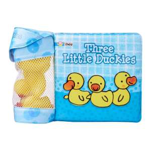 Három kis kacsás fürdőkönyv három gumikacsa játékkal az iBaby-től - Melissa & Doug