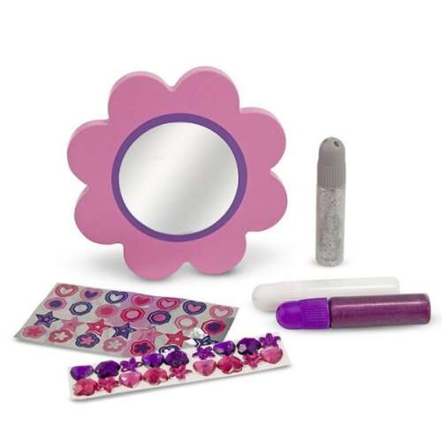 Melissa & Doug Virágos Zsebtükör Dekoráció Készlet