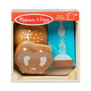 Melissa & Doug Play-Doh Kitchen Play Set, pretend play food set for kids, includes bread, pretzel, bun, and rice - Shop Playset, Shopping